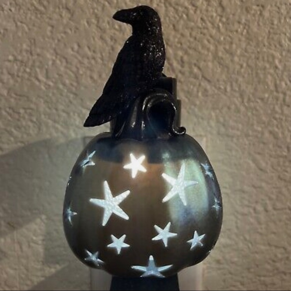 Nwt raven pumpkin nightlight bbw Halloween 2022
